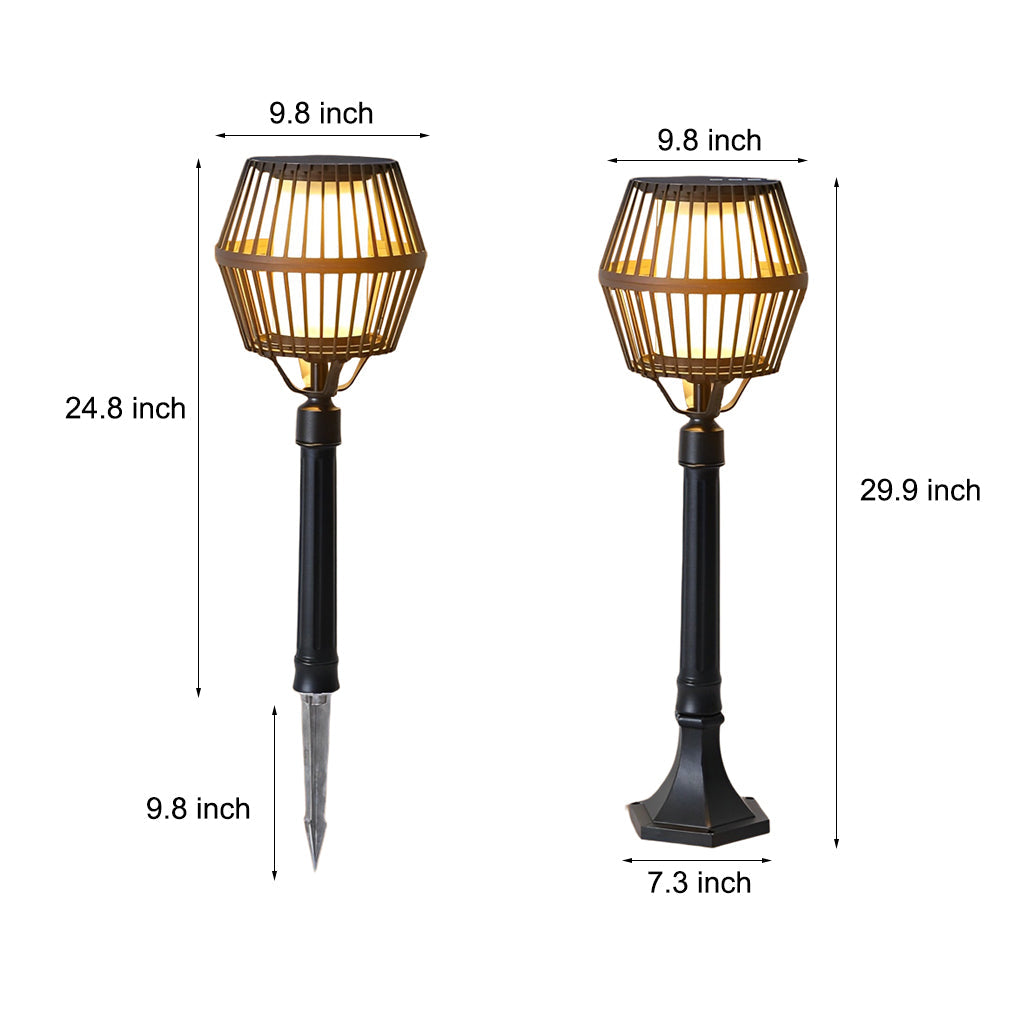 Modern Matte Black Solar Caged Lanterns - Stylish Outdoor Lighting

Illuminate your outdoor space with our modern matte black solar caged lanterns. Perfect for garden paths, patios, and decks, these energy-efficient lanterns provide a warm glow while enha