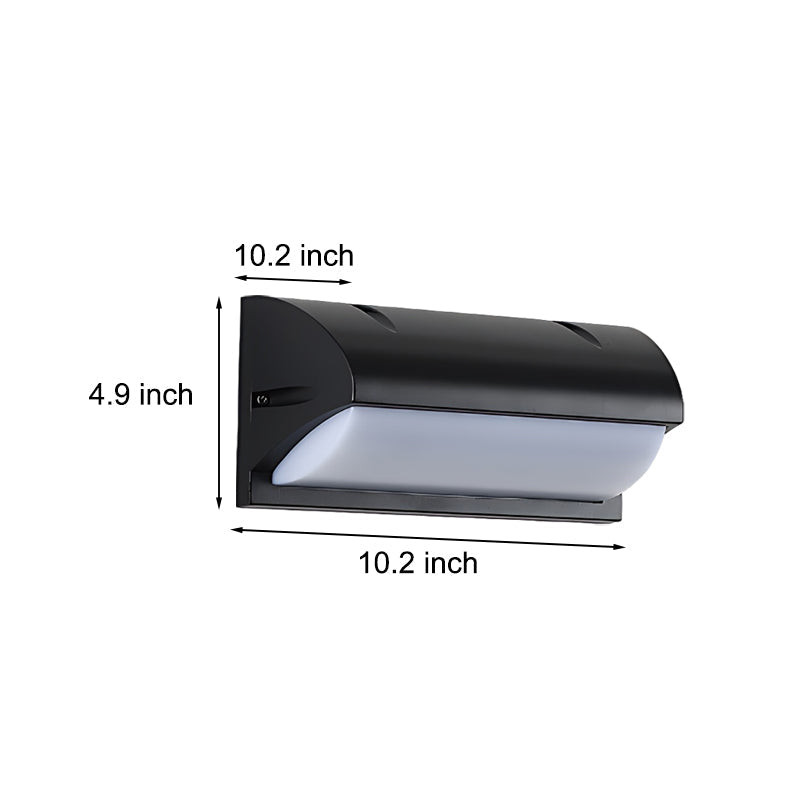 Modern Minimalist LED Waterproof Wall Light for Outdoor Villa Balconies