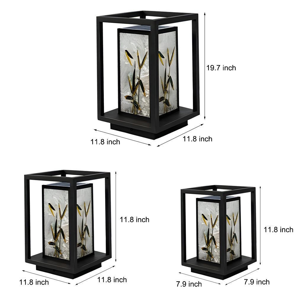 Artistic Solar LED Pathway Lights - Landscape Design Garden Decor