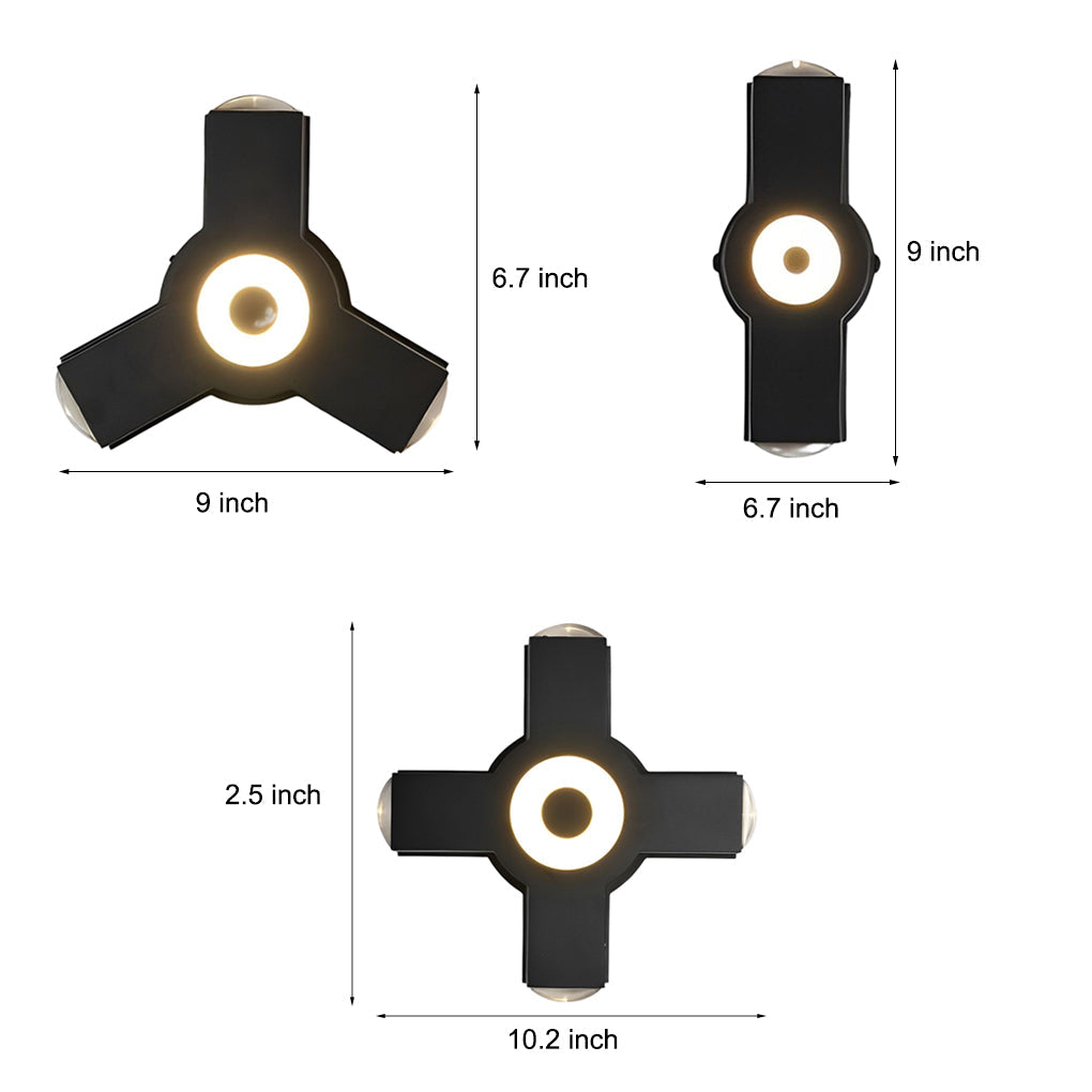 Up and Down LED Wall Washer Lights - Waterproof Outdoor Lighting