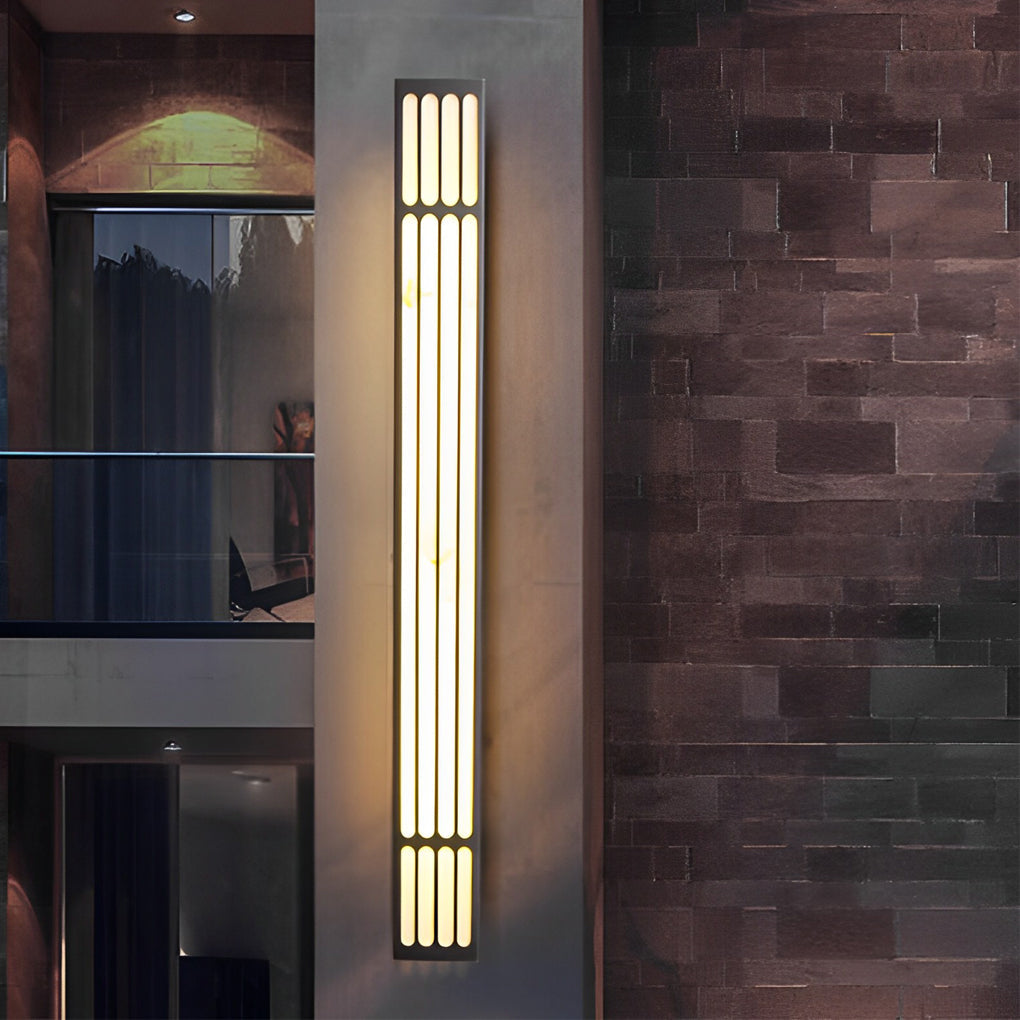 Modern Rectangular LED Outdoor Wall Light - Energy-Efficient Exterior Lighting Solutions