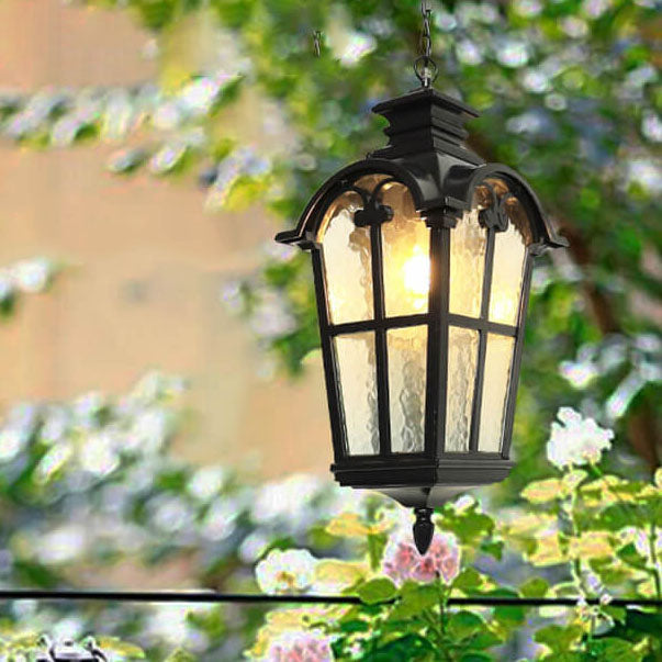 Traditional Die-cast Aluminum Waterproof Outdoor Pendant Light - 1-Light Fixture