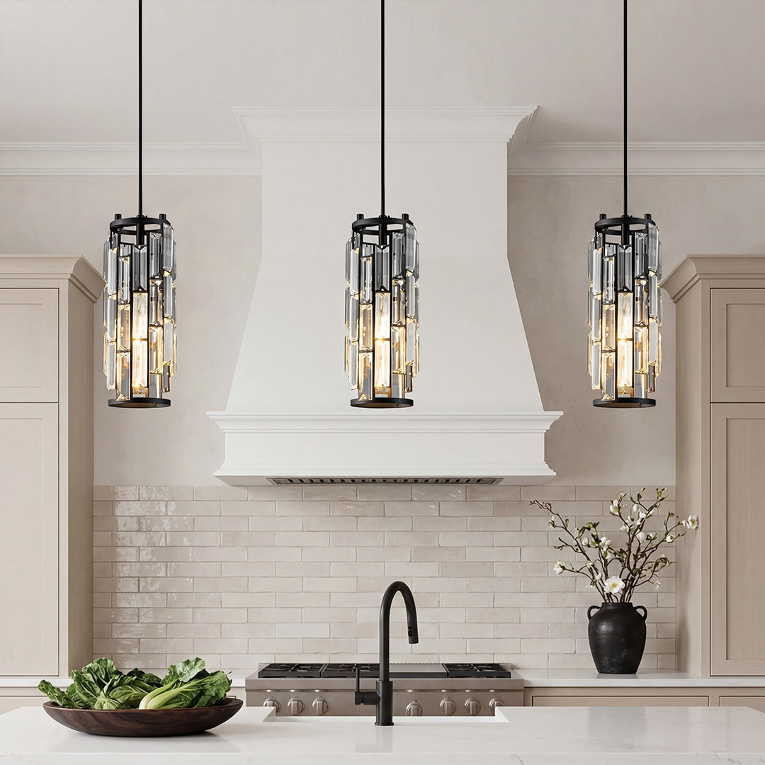 Mini Crystal Pendant Light - Creative Art Island Ceiling Fixture
