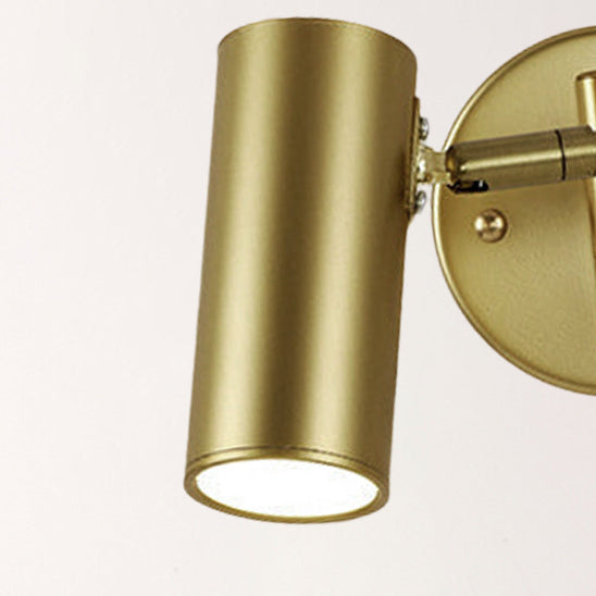 Nordic Minimalist Telescopic Wall Sconce Lamp - 1-Light Rocker Design