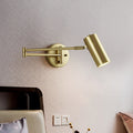 Nordic Minimalist Telescopic Long Pole Rocker Wall Sconce Lamp - 1-Light Design