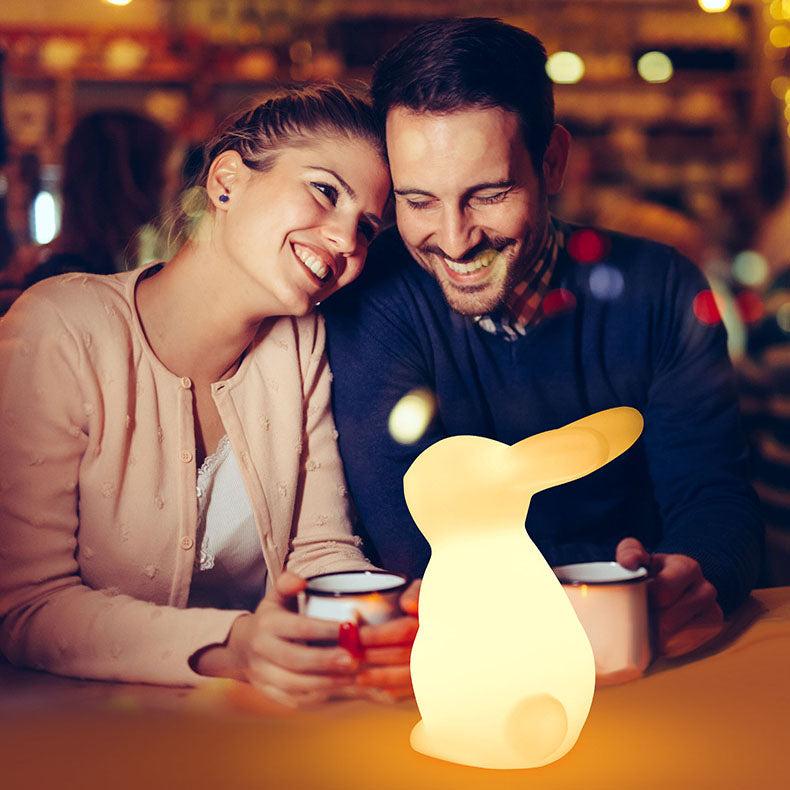 Contemporary LED Rabbit Table Lamp for Bedroom Ambiance