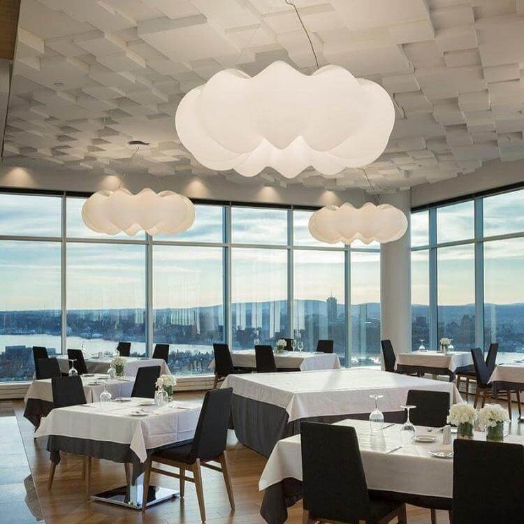 Nordic Floating Cloud LED Pendant Light - Modern Ceiling Fixture for Stylish Interiors