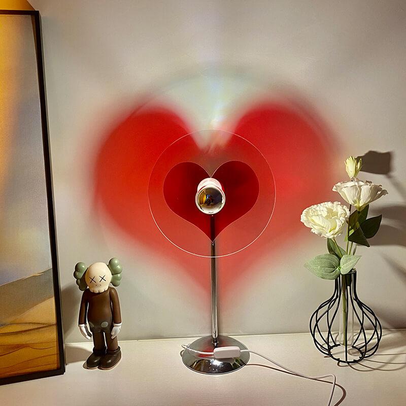 Heart-Shaped LED Floor Lamp - Stylish Vibes Light for Home Decor
