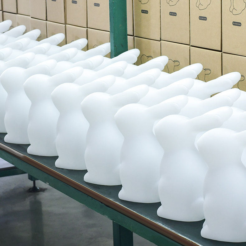 Contemporary LED Rabbit Table Lamp for Bedroom Ambiance