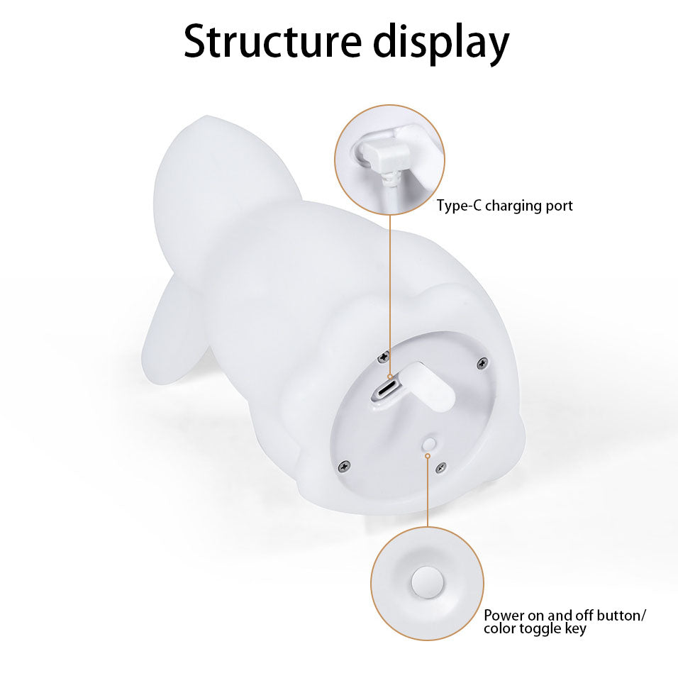 Contemporary LED Rabbit Table Lamp for Bedroom Ambiance