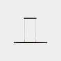 Modern Minimalist Long Strip LED Pendant Light - Sleek Lighting Solution for Home & Office, Energy-Efficient Design, Adjustable Height, Stylish Illumination