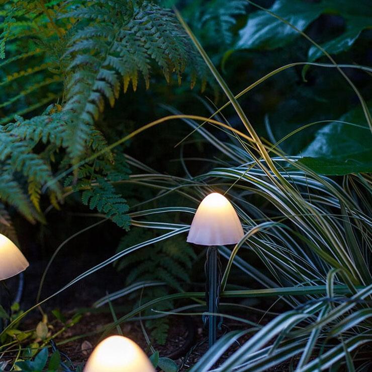 Contemporary Solar LED Mushroom String Lights for Outdoor Patio  

Illuminate your outdoor space with our contemporary solar LED mushroom string lights. Perfect for patios, gardens, and gatherings, these energy-efficient lights add a whimsical touch while