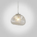 Modern Cloud Glass Pendant Light - 1-Light Suspension Lamp for Stylish Home Decor