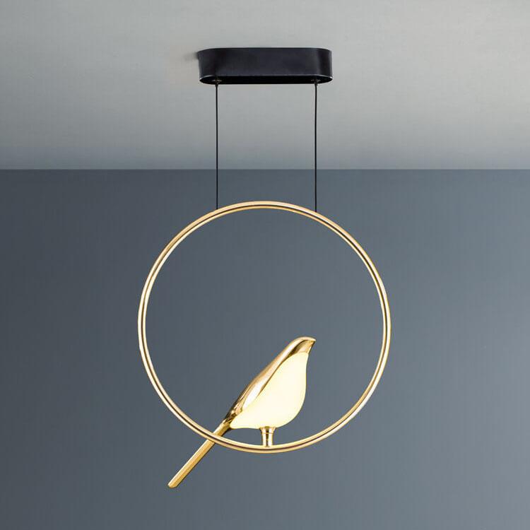 Nordic Acrylic LED Bird Chandelier - 1/3/6 Light Pendant Fixture