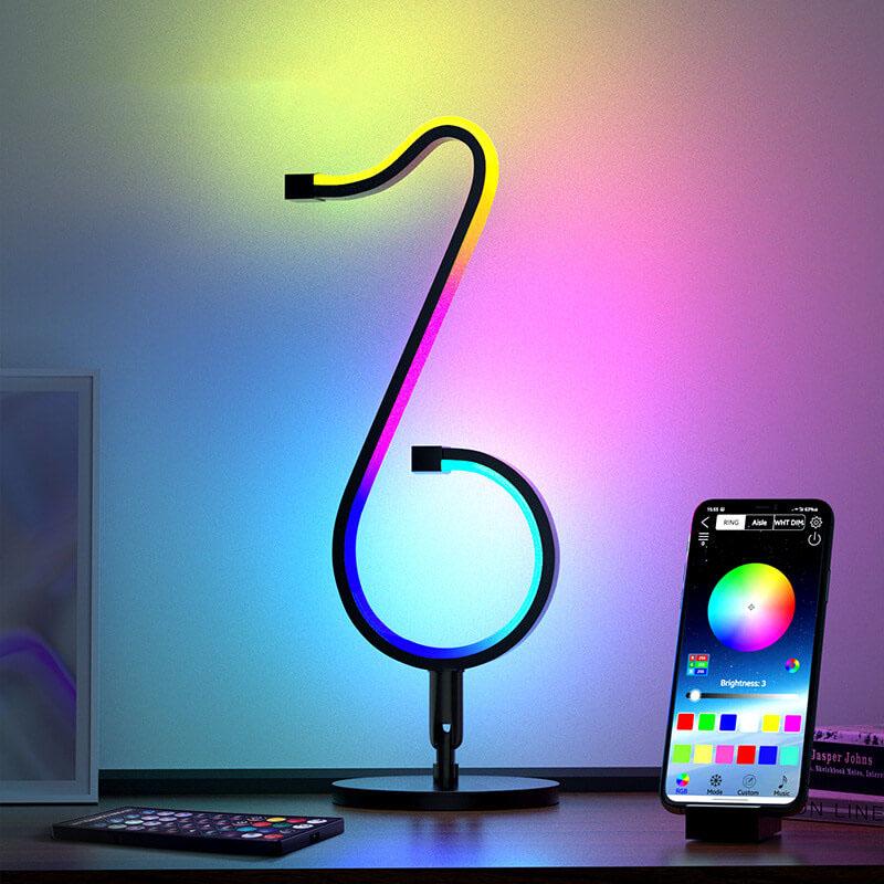 RGB USB Night Light Table Lamp - Creative LED Desk Lamp for Mood Lighting & Home Decor  

Illuminate your space with our modern RGB USB Night Light Table Lamp. This versatile LED desk lamp features adjustable color settings, perfect for creating the ideal