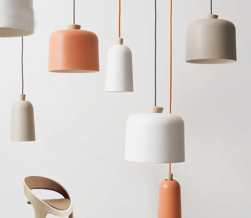 Modern Macaron Cylinder Aluminum 1-Light Pendant Light - Stylish Lighting Fixture for Home & Office