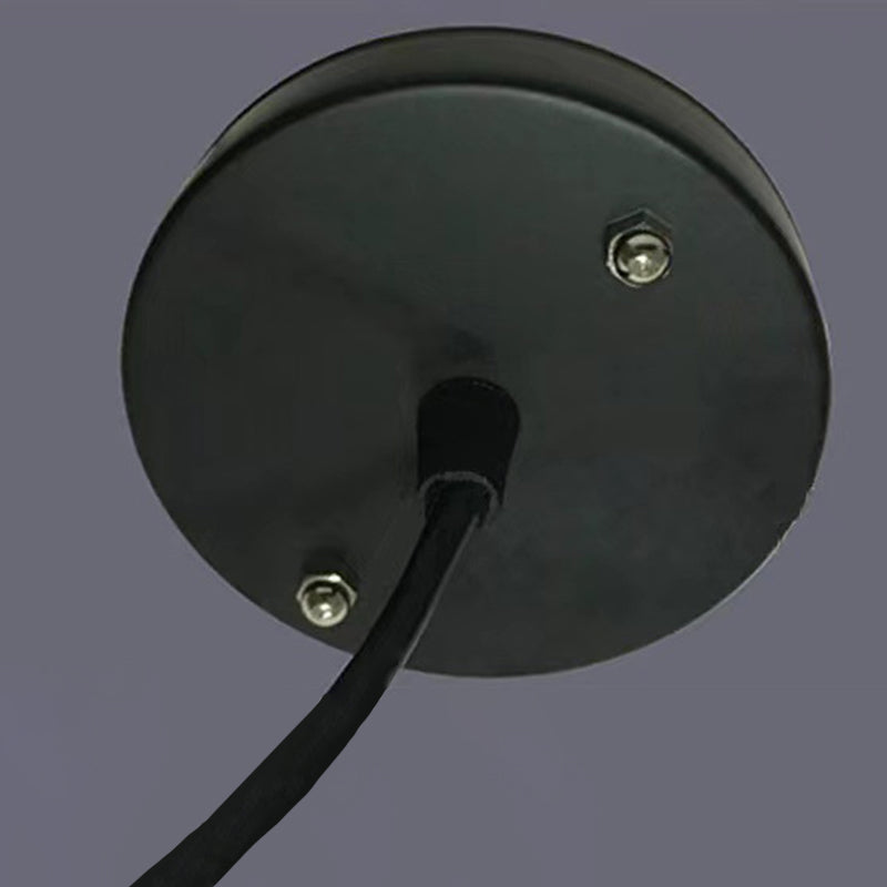 Contemporary Industrial Colorful Resin Pendant Light 1-Light Design