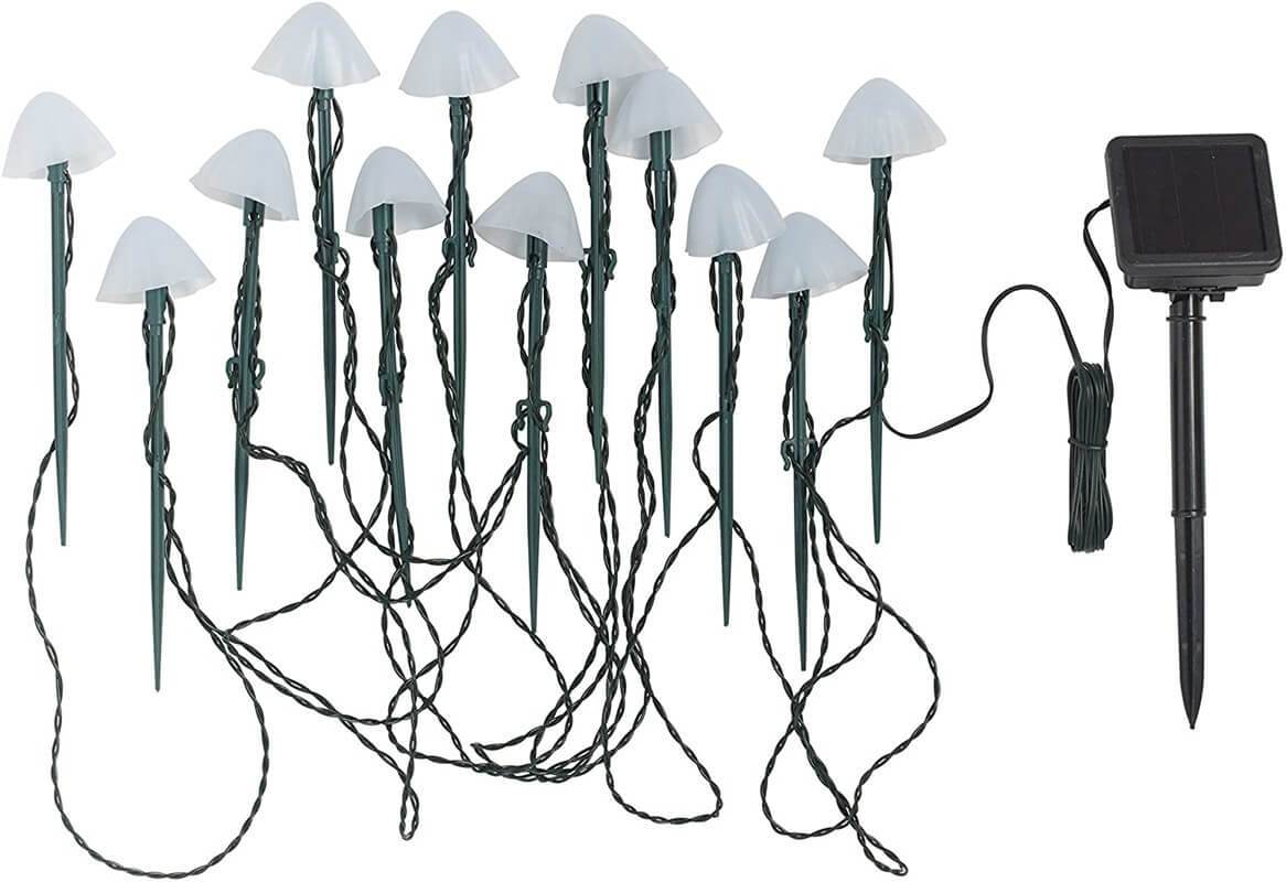 Contemporary Solar LED Mushroom String Lights for Outdoor Patio  

Illuminate your outdoor space with our contemporary solar LED mushroom string lights. Perfect for patios, gardens, and gatherings, these energy-efficient lights add a whimsical touch while
