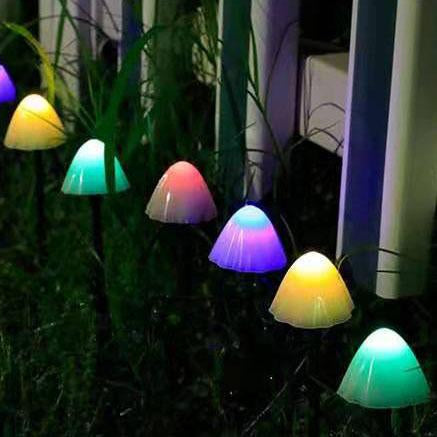 Contemporary Solar LED Mushroom String Lights for Outdoor Patio  

Illuminate your outdoor space with our contemporary solar LED mushroom string lights. Perfect for patios, gardens, and gatherings, these energy-efficient lights add a whimsical touch while