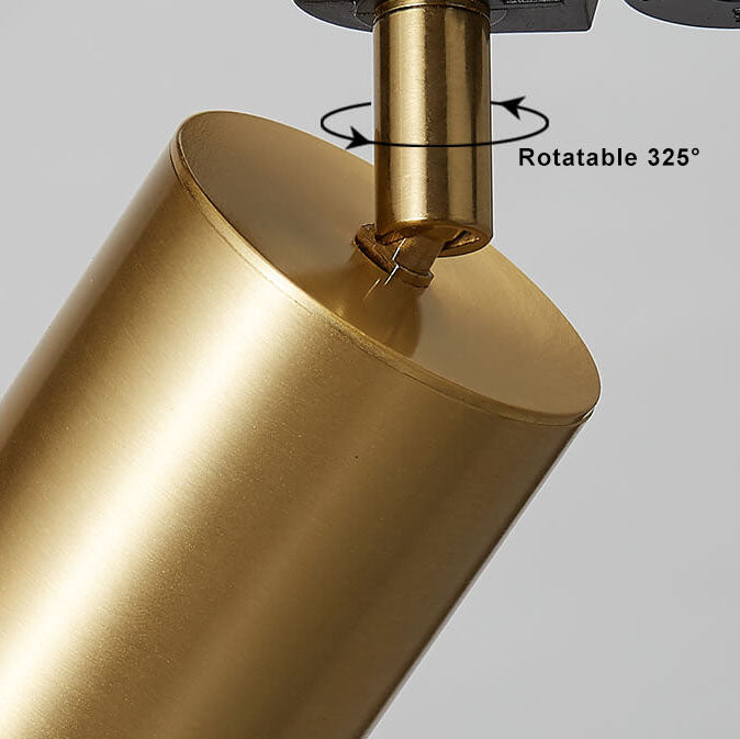 Modern Tubular Track LED Flush Mount Lighting - 3/4/5 Light Fixtures