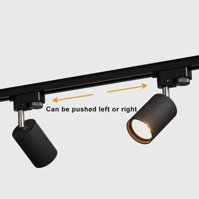 Modern Tubular Track LED Flush Mount Lighting - 3/4/5 Light Fixtures