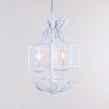 Vintage Wrought Iron Lantern Cage 3-Light Chandelier  

Illuminate your space with this elegant vintage wrought iron chandelier. Featuring a stunning lantern cage design, this 3-light fixture blends classic charm with modern functionality. Perfect for din