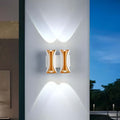 Waterproof Modern LED Up and Down Outdoor Wall Sconce Lighting