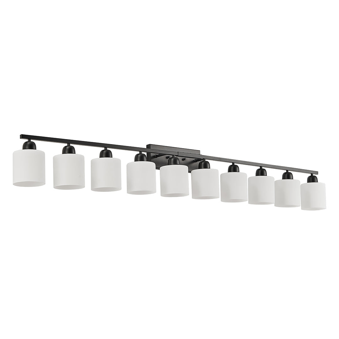 Modern Bathroom Vanity Lights Minimalist Glass Mirror Light Wall Sconce Fixture Stylish LED Lighting for Home Bath Decor Adjustable Brightness Energy Efficient Design Classic Elegance Easy Installation Contemporary Illuminated Mirror Lighting Best for Sma