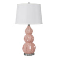 Gourd Ceramic Table Lamp – American Minimalist Accent Light for Home Decor