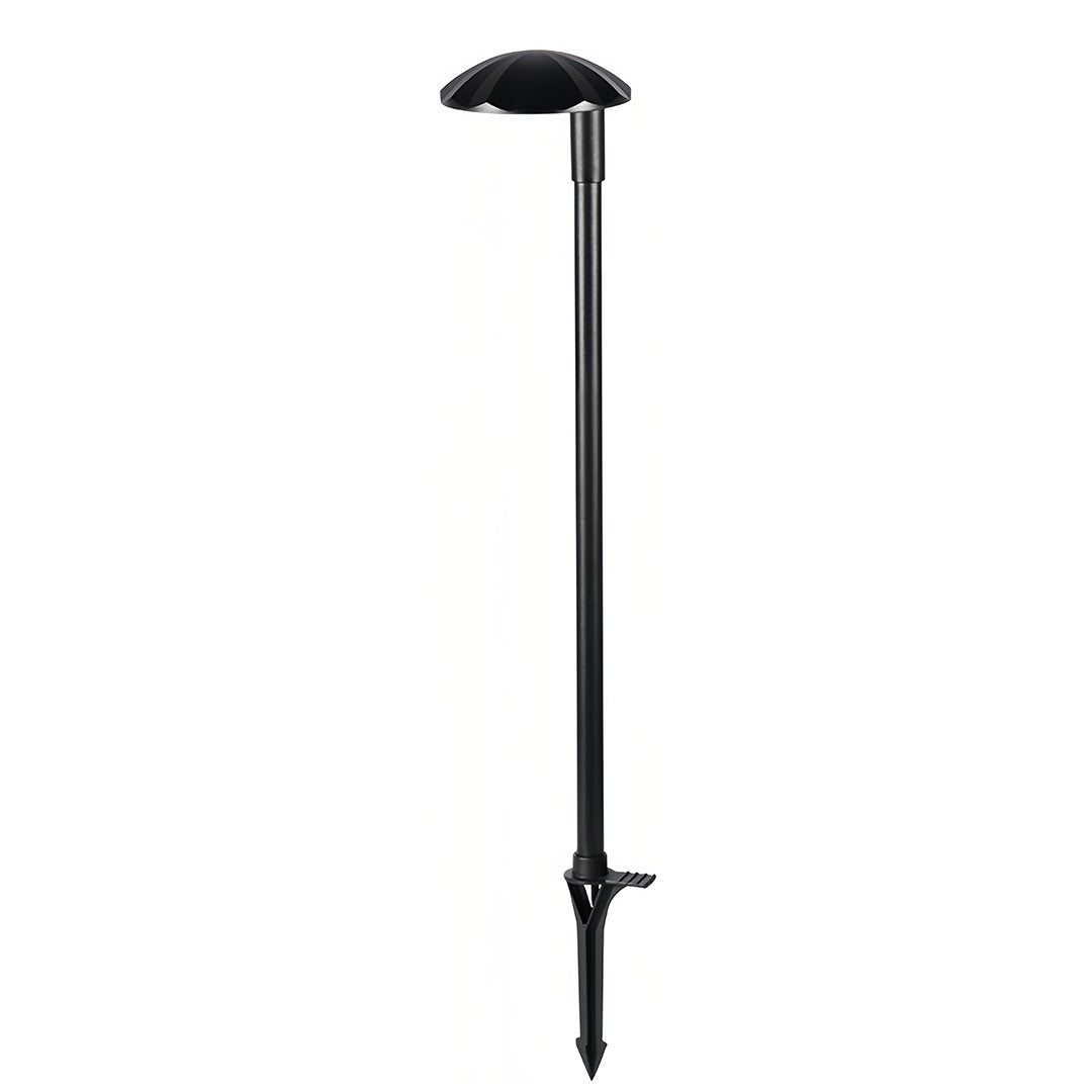 LED Outdoor Stake Lights - Stylish Waterproof Ground Lamps for Minimalist Gardens