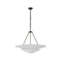 White Plaster Chandelier French Vintage Ceiling Light