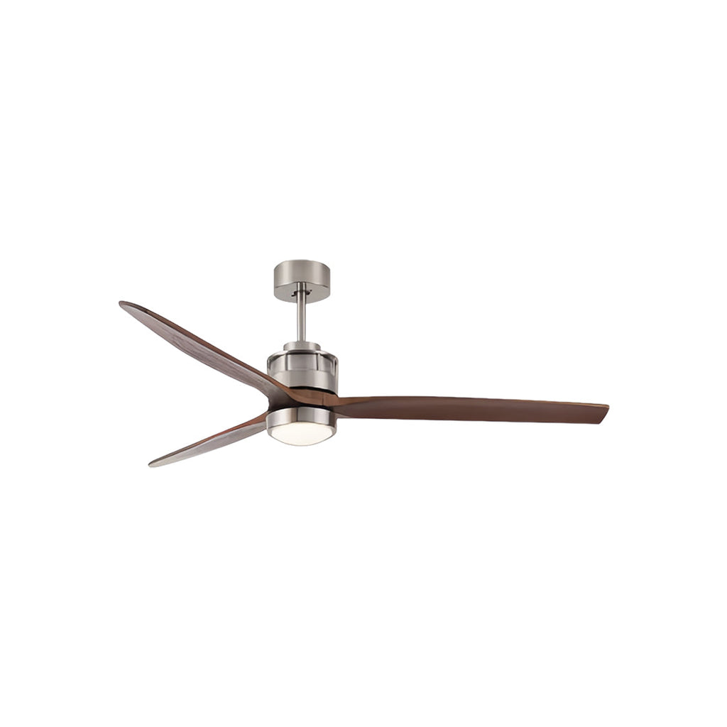 Contemporary LED Ceiling Fan with Remote Control and Light