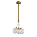 Modern Bubble Chandelier Minimalist Copper Ceiling Light