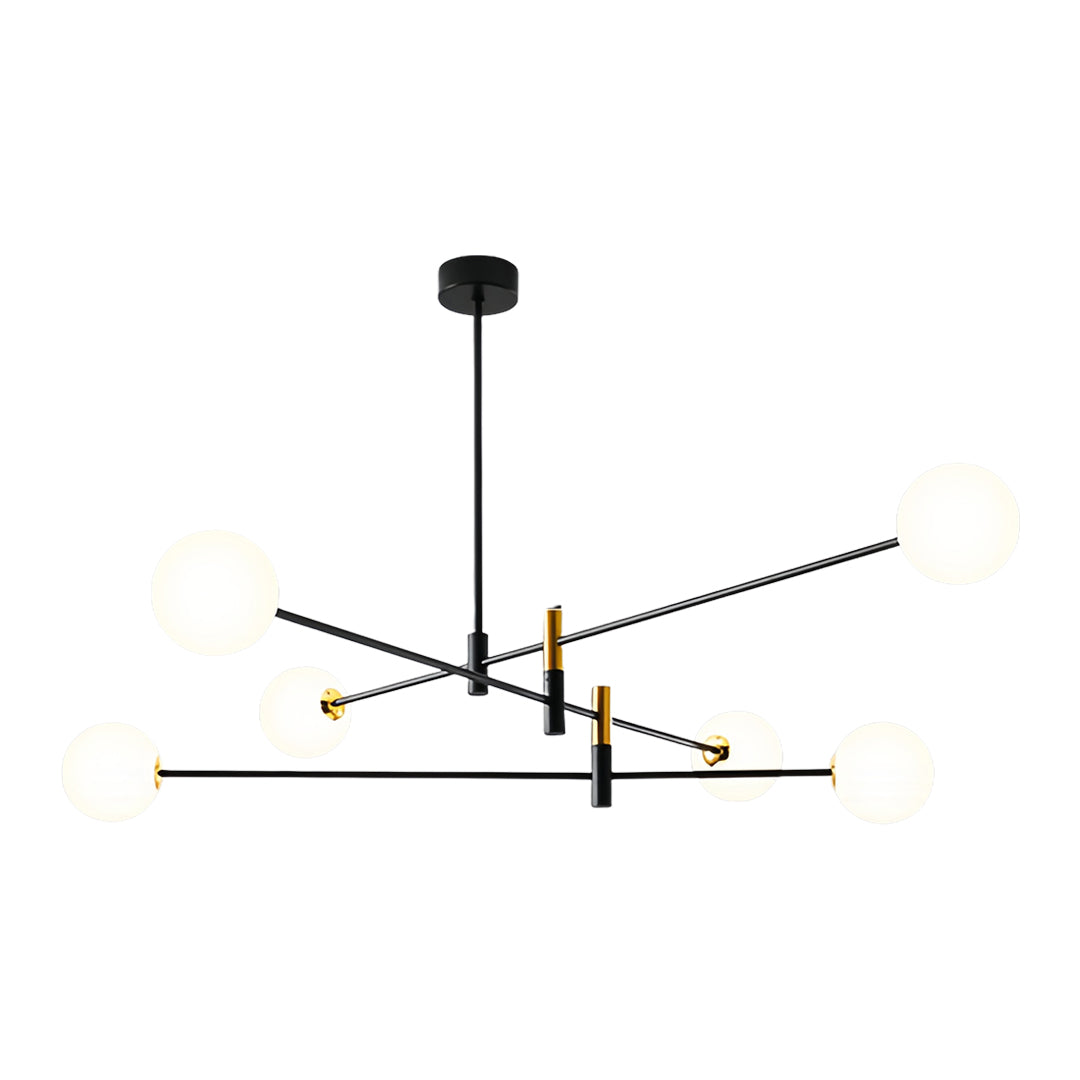 Branch Chandeliers Nordic Magic Black Gold Iron Ceiling Light