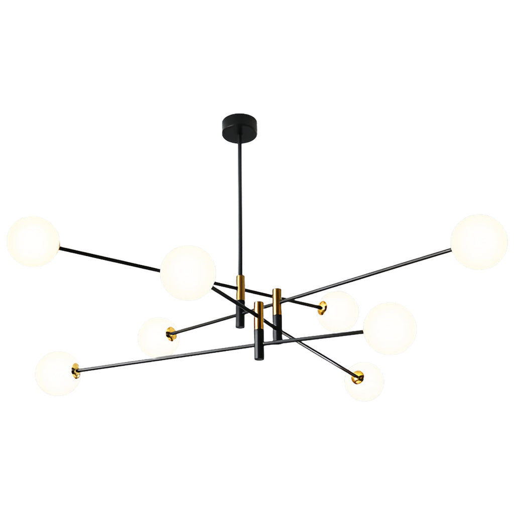 Branch Chandeliers Nordic Magic Black Gold Iron Ceiling Light