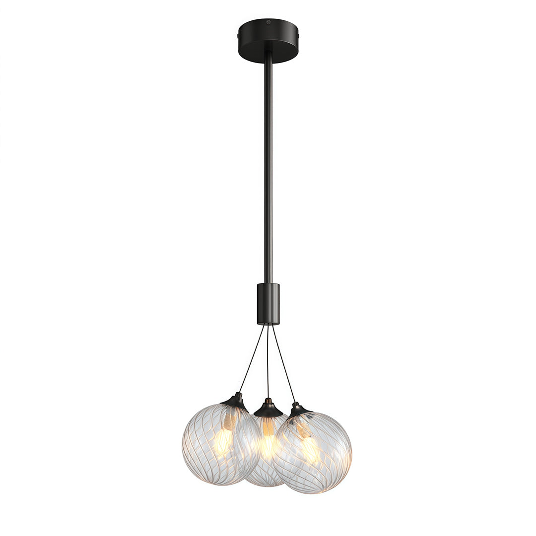 Modern Bubble Chandelier Minimalist Copper Ceiling Light