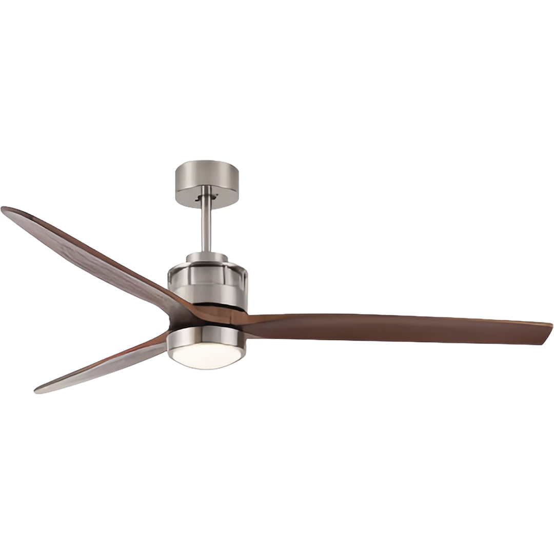 Contemporary LED Ceiling Fan with Remote Control and Light