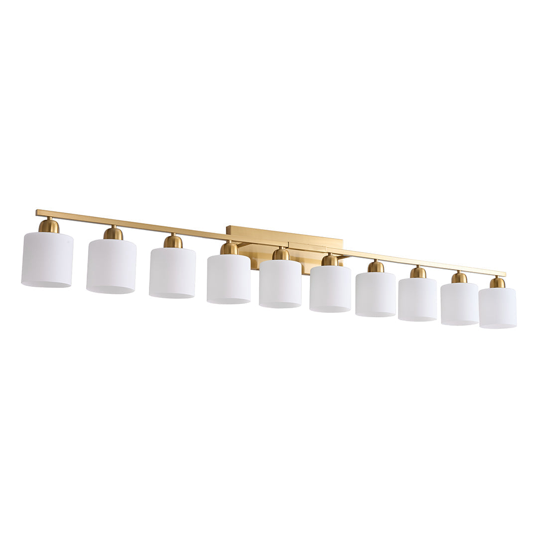 Modern Bathroom Vanity Lights Minimalist Glass Mirror Light Wall Sconce Fixture Stylish LED Lighting for Home Bath Decor Adjustable Brightness Energy Efficient Design Classic Elegance Easy Installation Contemporary Illuminated Mirror Lighting Best for Sma