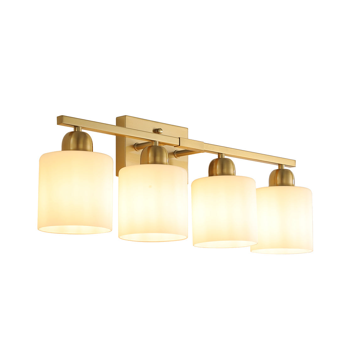 Modern Bathroom Vanity Lights Minimalist Glass Mirror Light Wall Sconce Fixture Stylish LED Lighting for Home Bath Decor Adjustable Brightness Energy Efficient Design Classic Elegance Easy Installation Contemporary Illuminated Mirror Lighting Best for Sma