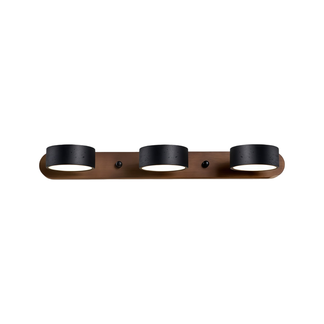 Vanity Bar Light Sconce Japanese Vintage Travertine LED Light, Wall Sconce Lighting, Bathroom Vanity Fixtures, Decorative LED Wall Lamp, Retro Japanese Home Decor, Rustic Travertine Lighting, Modern Vintage Wall Light, Energy Efficient LED Vanity Sconce,