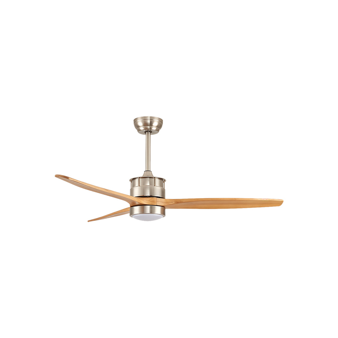 Contemporary LED Ceiling Fan with Remote Control and Light