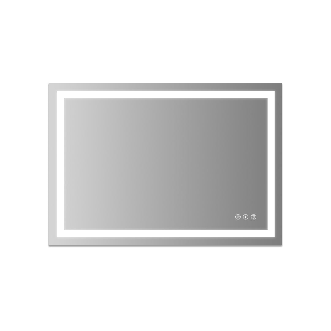 Smart LED Bathroom Vanity Mirror Lights Rectangular Design Adjustable Brightness Dimmable Light Strip Makeup Lighting Energy Efficient Modern Home Decor Stylish Illumination for Beauty Routine Mirror Lights for Makeup and Grooming