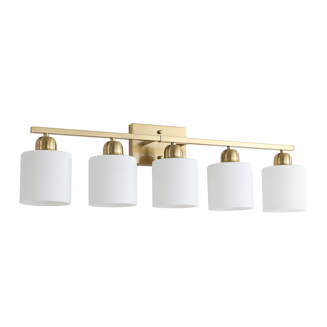 Modern Bathroom Vanity Lights Minimalist Glass Mirror Light Wall Sconce Fixture Stylish LED Lighting for Home Bath Decor Adjustable Brightness Energy Efficient Design Classic Elegance Easy Installation Contemporary Illuminated Mirror Lighting Best for Sma