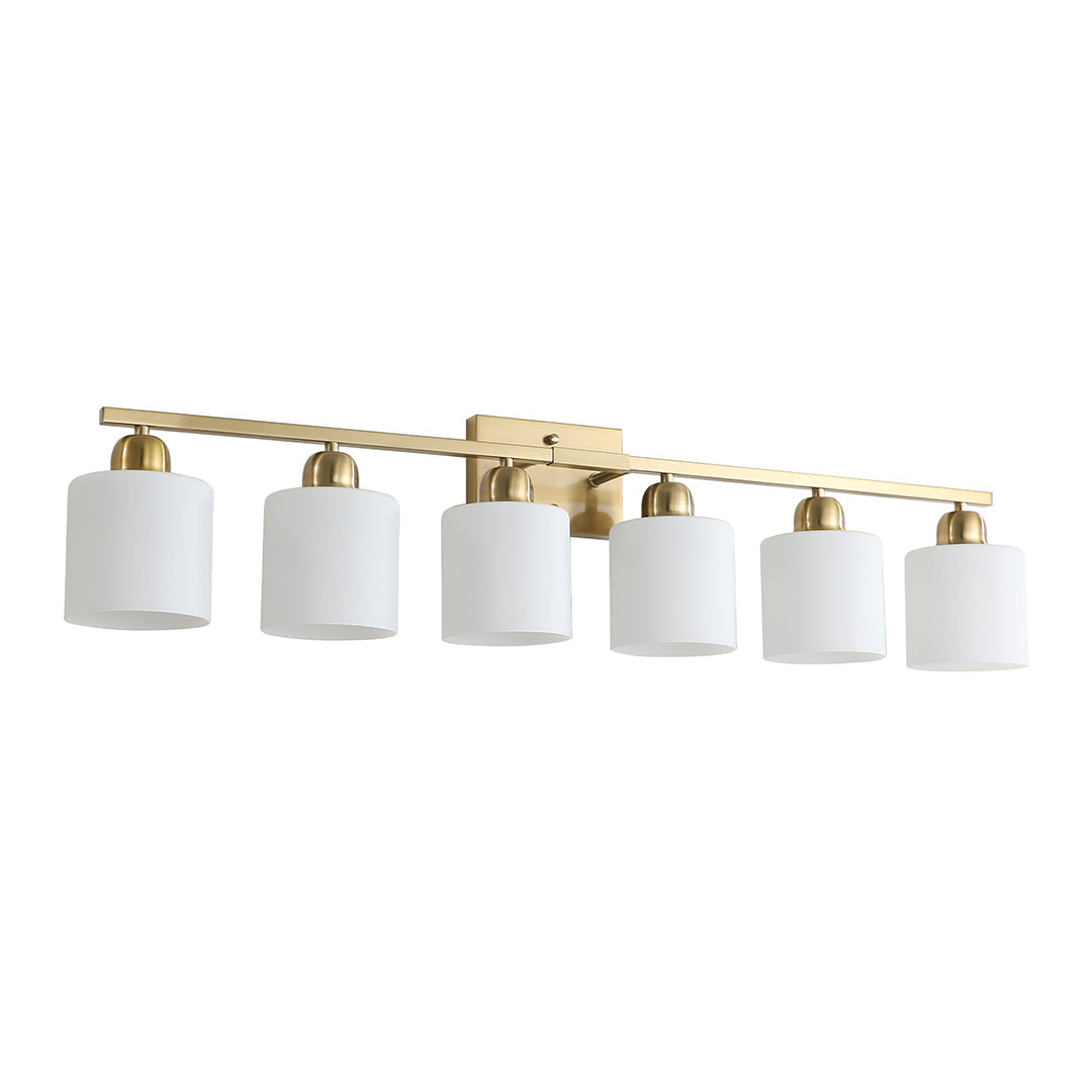 Modern Bathroom Vanity Lights Minimalist Glass Mirror Light Wall Sconce Fixture Stylish LED Lighting for Home Bath Decor Adjustable Brightness Energy Efficient Design Classic Elegance Easy Installation Contemporary Illuminated Mirror Lighting Best for Sma