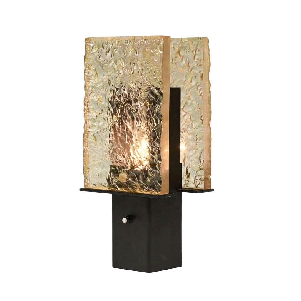 Black Wood Table Lamp - Modern Luxury Minimalist Bedside Light for Elegant Home Decor