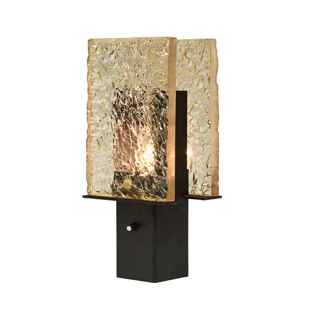 Black Wood Table Lamp - Modern Luxury Minimalist Bedside Light for Elegant Home Decor