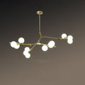 Modern Creative Magic Bean Branch Chandelier - 12/18/24 Light Glass Fixture, Elegant Design, Statement Lighting, Home Decor, Hanging Lamp, Unique Ceiling Fixture, Contemporary Style, Dining Room, Living Room, Bedroom Lighting