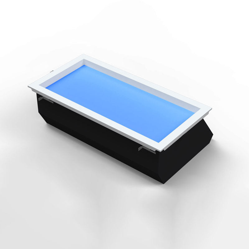 Modern Minimalist Blue Sky LED Ceiling Light - Flush Mount for Living Room