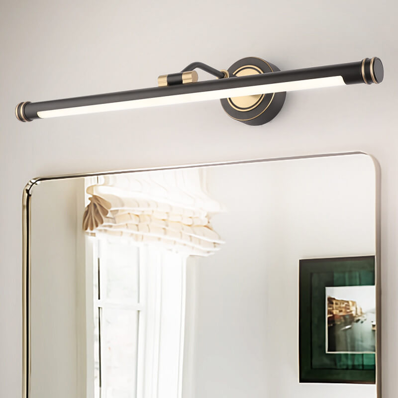 Modern Luxury Full Copper Acrylic LED Vanity Light Sconce Lamp