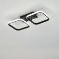 Nordic Simple LED Semi-Flush Mount Light - Modern Square Design